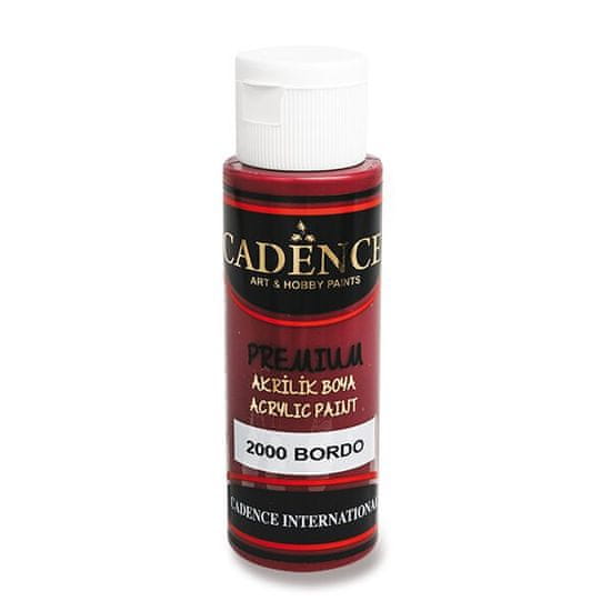 Cadence Akrilne barve Premium, 70 ml, bordo