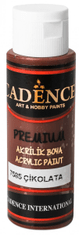 Cadence Akrilna barva Premium - rjava / 70 ml