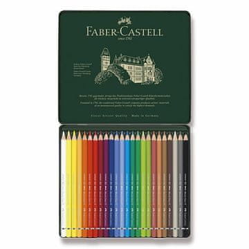 Faber-Castell Akvarelne barvice Albrecht Dürer - pločevinasta škatlica, 24 barv