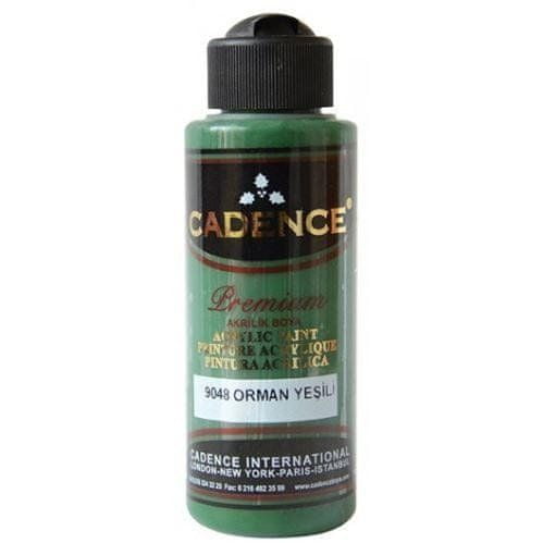 Cadence Akrilna barva Premium - gozdno zelena / 70 ml