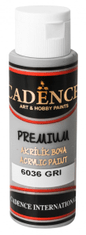 Cadence Akrilna barva Premium - siva / 70 ml