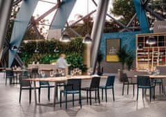 Rojaplast Bars Armchair stol, črn