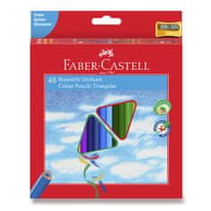 Faber-Castell trikotne barvice 48 barv + svinčnik