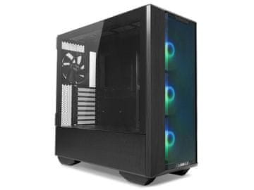 Lian Li Lancool III Mesh RGB Midi-Tower računalniško ohišje, ATX, kaljeno steklo, črno (Lancool III RGB Black)