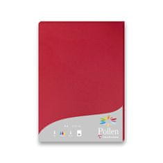 Clairefontaine Barvni dopisni karton, A4, 25 kosov, rdeč, A4