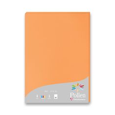 Clairefontaine Barvni dopisni karton, A4, 25 kosov, oranžna barva, A4
