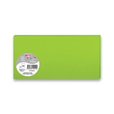 Clairefontaine barvni pisemski karton 106 x 213 mm za ovojnice DL, 25 kosov, zelen, DL