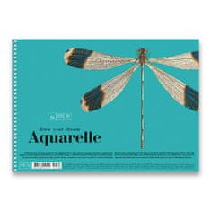 SHKOLYARYK Skicarica Muse Aquarelle, A4, 20 listov