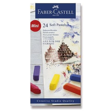 Faber-Castell Mini pastelne krede - 24 barv