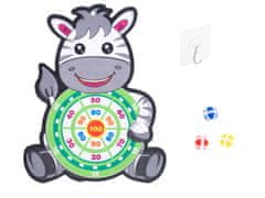 Ikonka Aga Terč na suhi zadrgo - Zebra