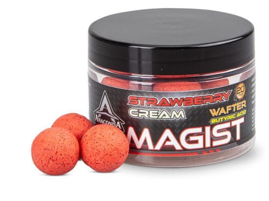 Anaconda Balanced boilie Wafter Magist Strawberry Cream 20 mm/70 g