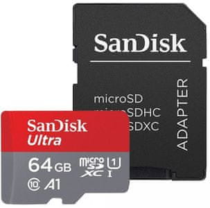 Ultra micro SDXC spominska kartica, 64 GB