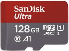 Ultra micro SDXC spominska kartica, 128 GB + SD adapter