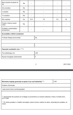 Bosch KIL32VFE0 vgradni hladilnik z zamrzovalnim predelom