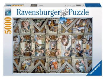 Ravensburger Sikstinska kapela Puzzle 5000 kosov
