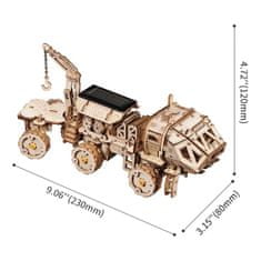 Robotime 3D sestavljanka Marsovo vozilo na sončno energijo