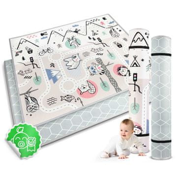 Nukido Izobraževalna penasta rolo podloga 180 x 150 x 1,5 cm NK-342