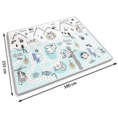 Nukido Izobraževalna penasta rolo podloga 180 x 150 x 1,5 cm NK-342