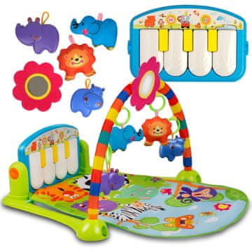 shumee Ricokids interaktivna izobraževalna podloga s klavirjem - 7316