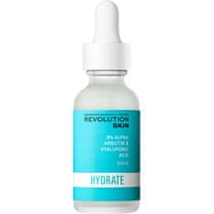 Revolution Skincare Vlažilni serum za kožo Hydrating (2% Alpha Arbutin & Hyaluronic Acid Serum) 30 ml