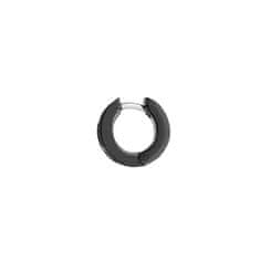 Morellato Motown SALS73 črn krog enojni uhan s kristali