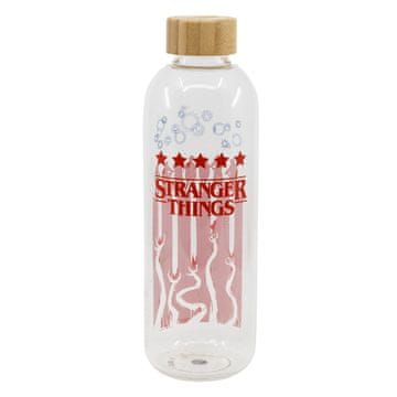 Stor Luksuzna steklena steklenička STRANGER THINGS 1030ml, 00693