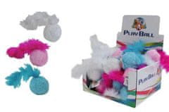 Balon za mačke s perjem 6 cm
