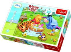 Trefl Puzzle Winnie the Pooh - Pigletova kopel / 30 kosov