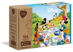 Clementoni Igra za prihodnost Puzzle Mickey Mouse: Piknik 104 kosov