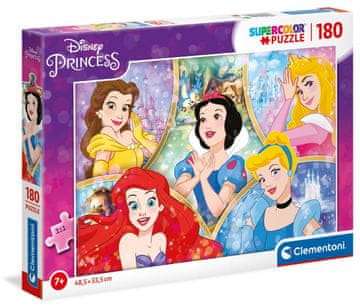Clementoni Puzzle Najlepše Disneyjeve princese 180 kosov