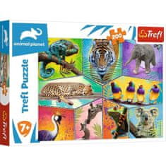 Trefl Puzzle Animal Planet: Svet eksotičnih živali/200 kosov