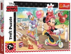 Trefl Puzzle Minnie - Na plaži / 200 kosov