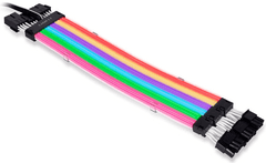 Lian Li Strimer Plus V2 Triple kabel za grafično kartico, 8-Pin RGB PCIe, 30 cm
