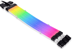 Lian Li Strimer Plus V2 Triple kabel za grafično kartico, 8-Pin RGB PCIe, 30 cm