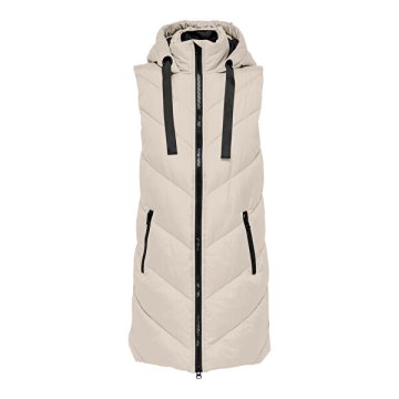 Jacqueline de Yong Ženski telovnik JDYSKYLAR 15220630 White kapa Gray BLACK