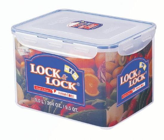 Lock & Lock Škatla za hrano LOCK, prostornina 9 l, 22 x 28, 5 x 18 cm