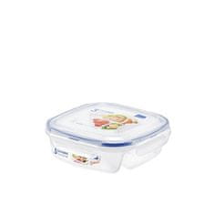 Lock & Lock KVADRATNA ŠKATLA S 3 PREDALI, 750ML / 17,5X6,5CM