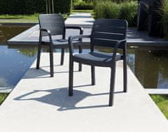 KETER naslanjač SAMANNA, grafitno siv