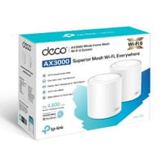 TP-Link Deco X50 brezžični Mesh Wi-Fi 6 sistem, 2 kosa