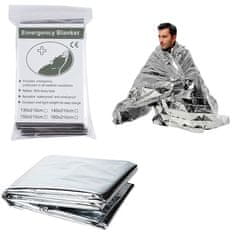 ER4 Toplotna odeja za nujne primere Life Foil Mat 140x210cm