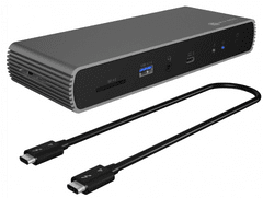 IcyBox priklopna postaja, Thunderbolt 4, PowerDelivery, črn (IB-DK8801-TB4)