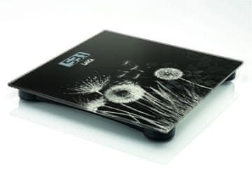 Laica PS 1080 osebna tehtnica, USB polnjenje, črna