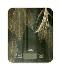 Laica KS5012 Luxury Nature elektronska kuhinjska tehtnica, zeleno-zlata