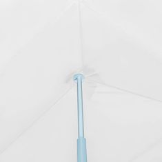 Vidaxl Zložljiv pop-up vrtni šotor s 5 stranicami 3x9 m bel