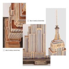 CubicFun 3D sestavljanka National Geographic: Empire State Building 66 kosov