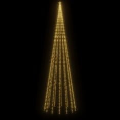 Greatstore Božično drevesce stožec 1134 toplo belih LED diod 230x800 cm
