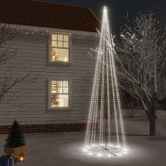 Greatstore Božično drevesce stožec 1134 hladno belih LED diod 230x800 cm