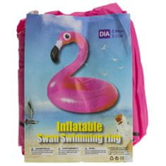 Ikonka Aga Napihljiv obroč Flamingo 90cm