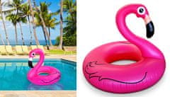 Ikonka Aga Napihljiv obroč Flamingo 90cm
