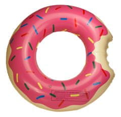 Ikonka Aga Otroški napihljiv obroč Donut 50cm Roza